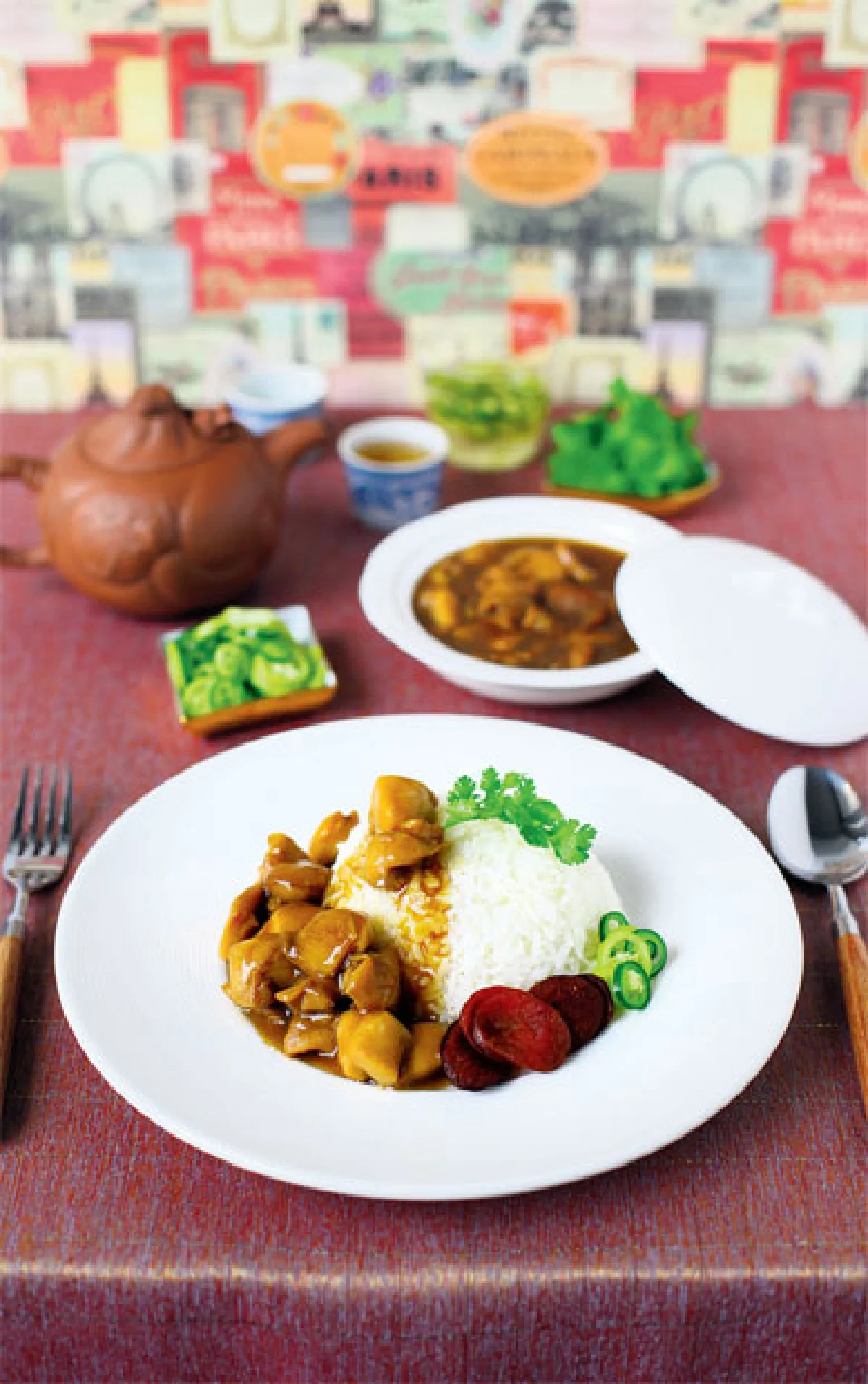 แอบดูหลังครัว Cookool ข้าวหน้าไก่น้ำข้น