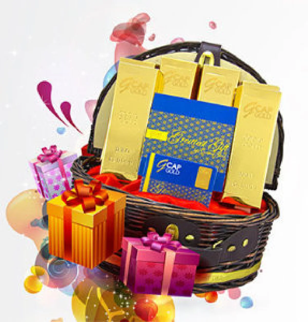 จีแคปออกการ์ดของขวัญทองคำ