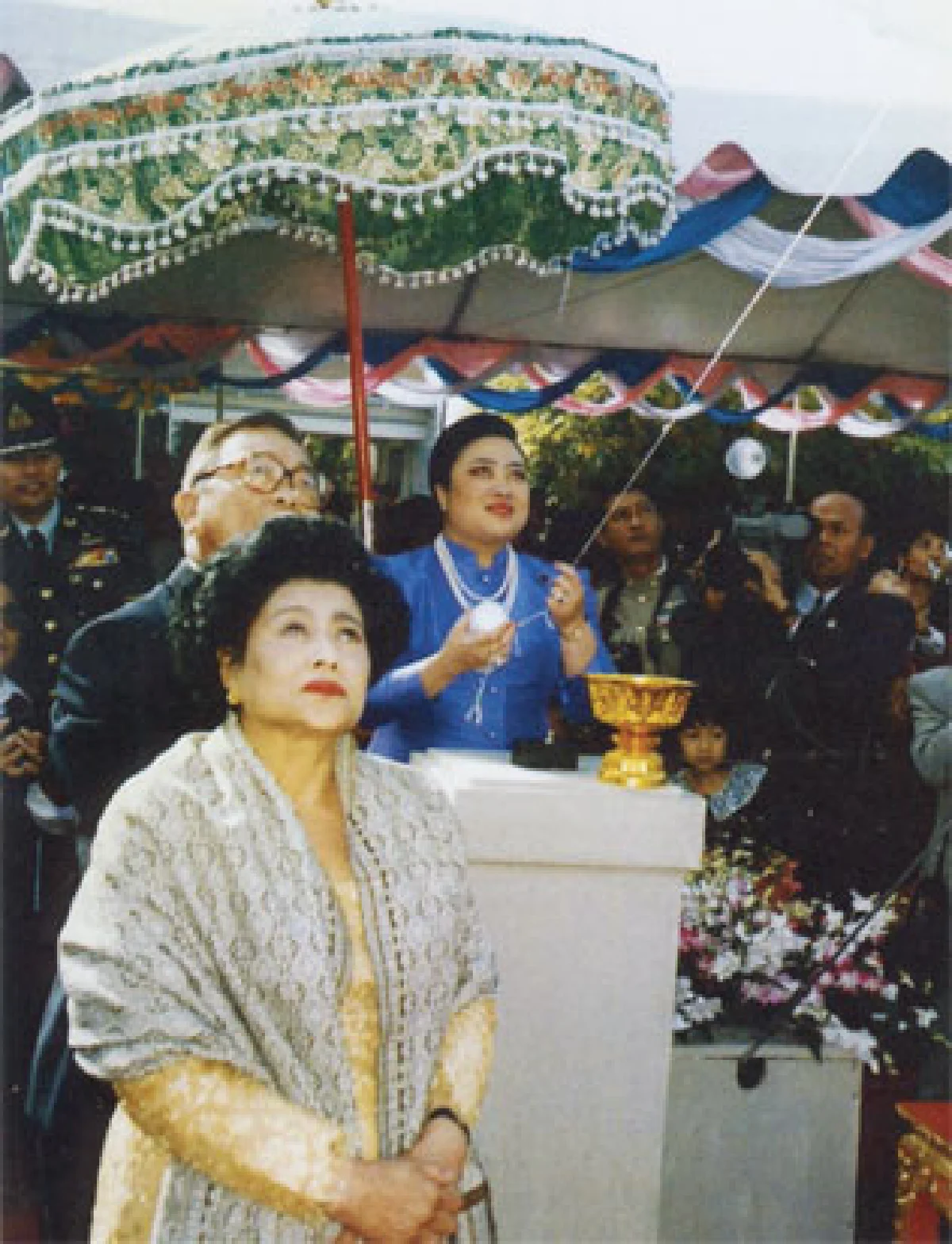 พระเจ้าวรวงศ์เธอ พระองค์เจ้าโสมสวลีฯ เสร็จทอดผ้าพระกฐิน