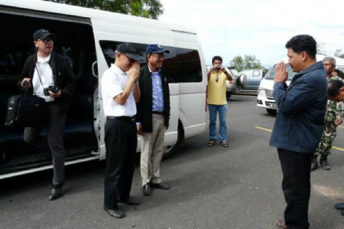 "ทูตวีรชัย"เหยียบภูมะเขืออย่างสมภาคภูมิ