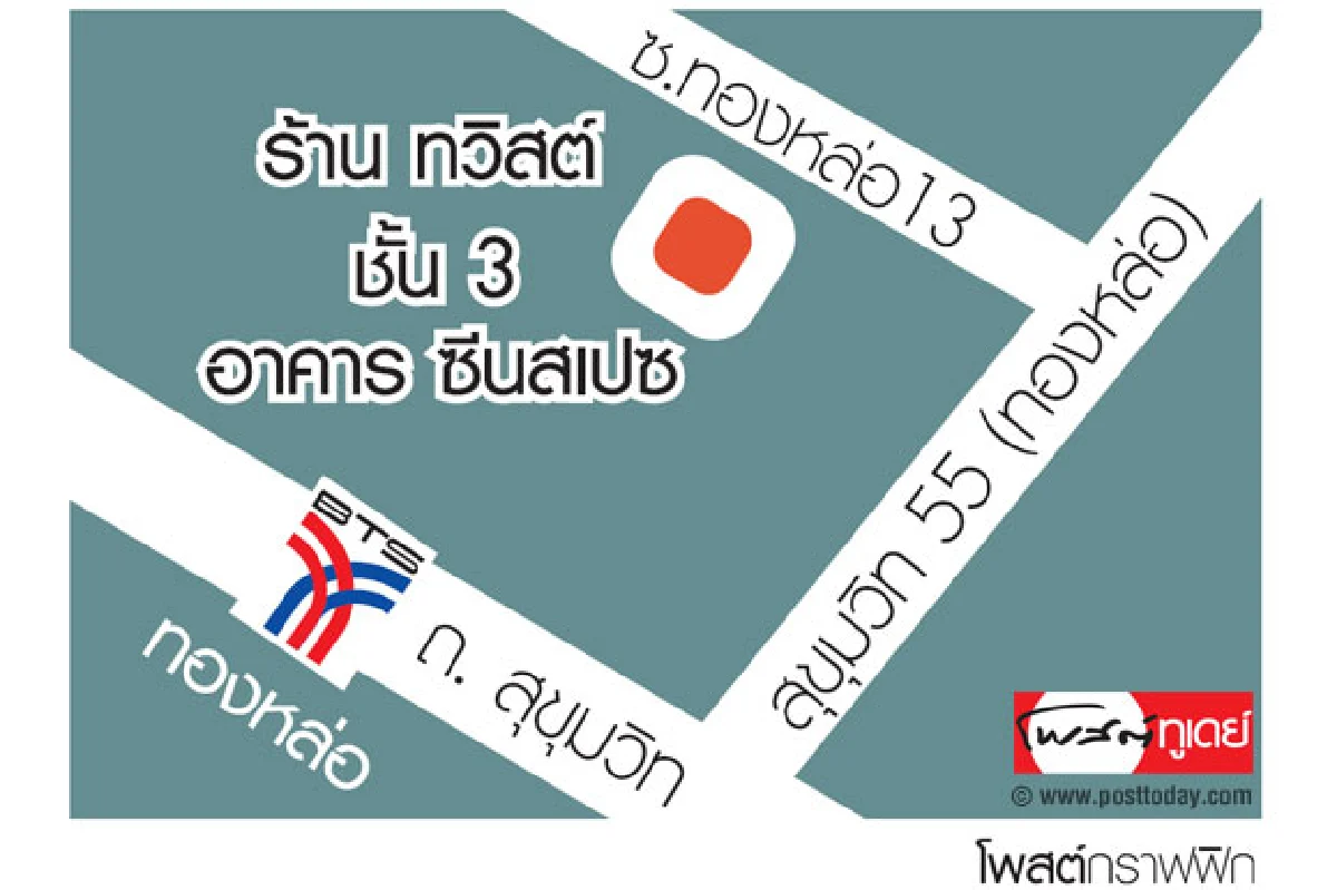 สนุกแบบวาไรตี้...ทวิสต์ อีท แอนด์ ดริงค์
