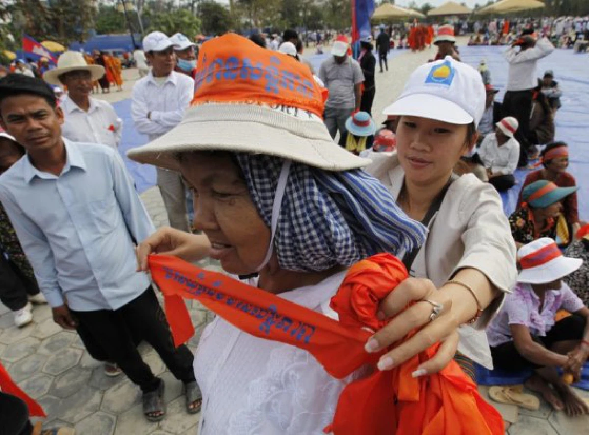 ชาวเขมรชุมนุมต้าน"ฮุนเซน"จี้เลือกตั้งใหม่