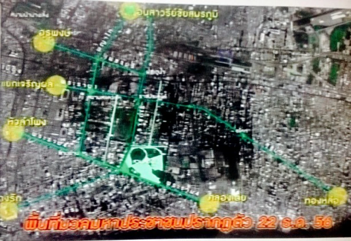 กปปส.เปิดผังตั้ง5เวทีใหญ่ชุมนุมบนถนนกลางกรุง