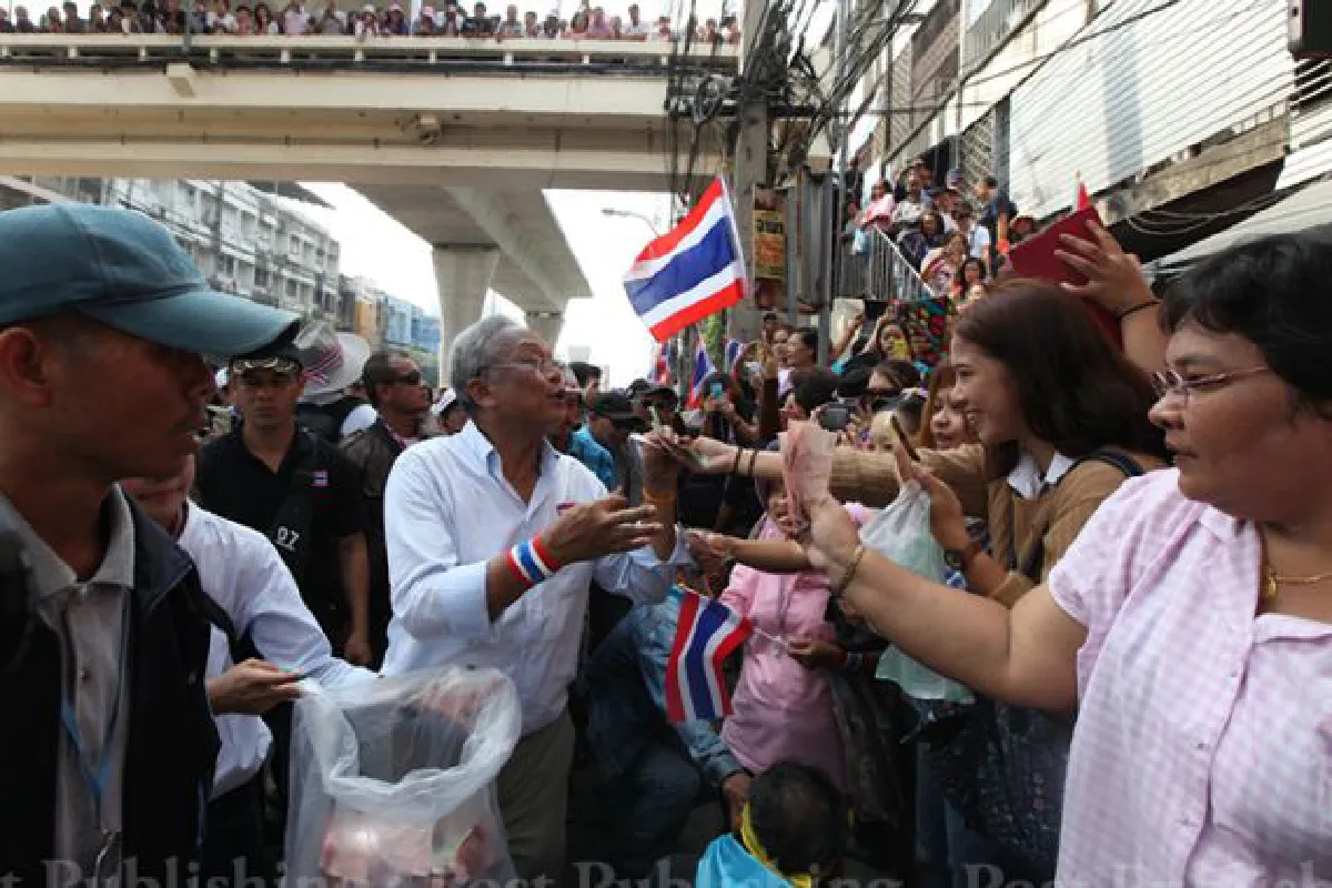 Anti-govt rallies: Where does the money come from?