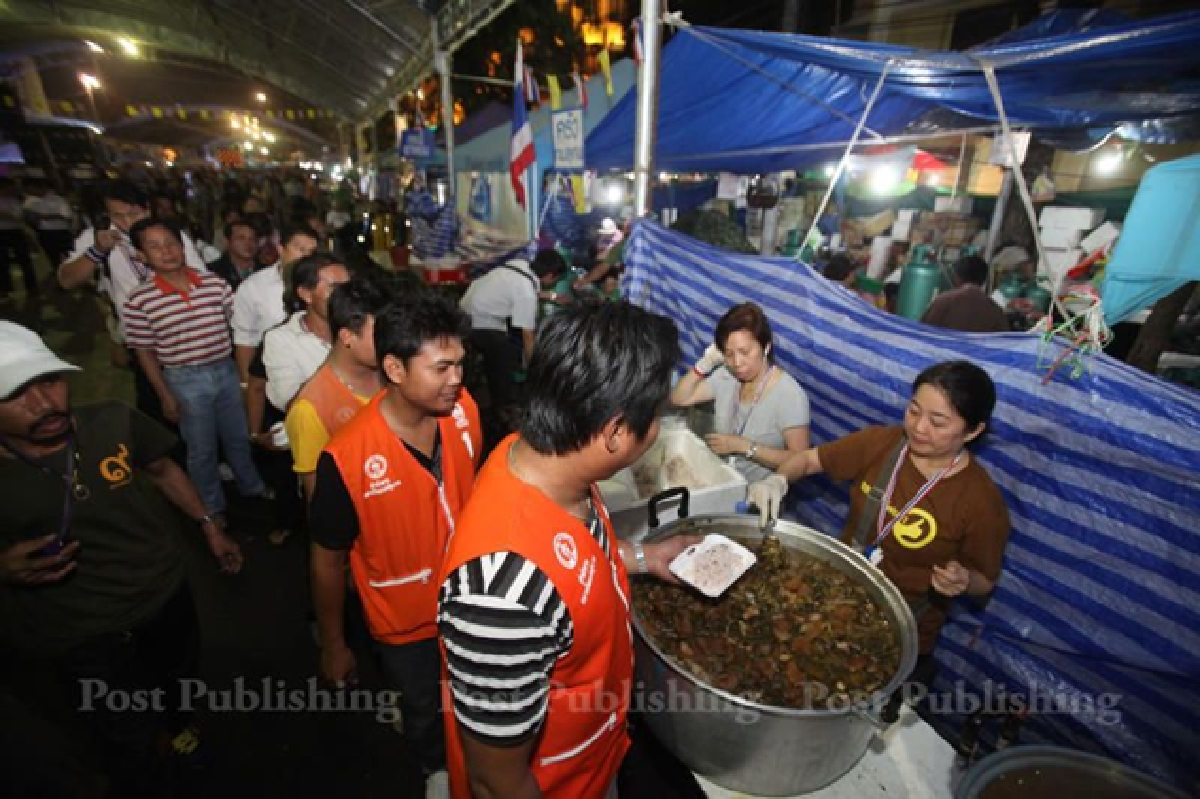 Rally site food