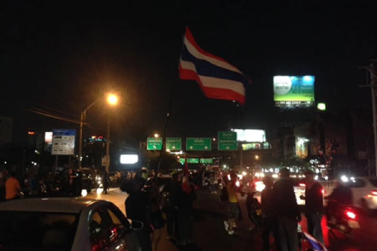 กปปส.ปิดแจ้งวัฒนะ-แยกปทุมวัน