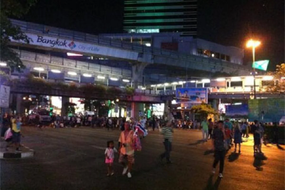 กปปส.ปิดแจ้งวัฒนะ-แยกปทุมวัน