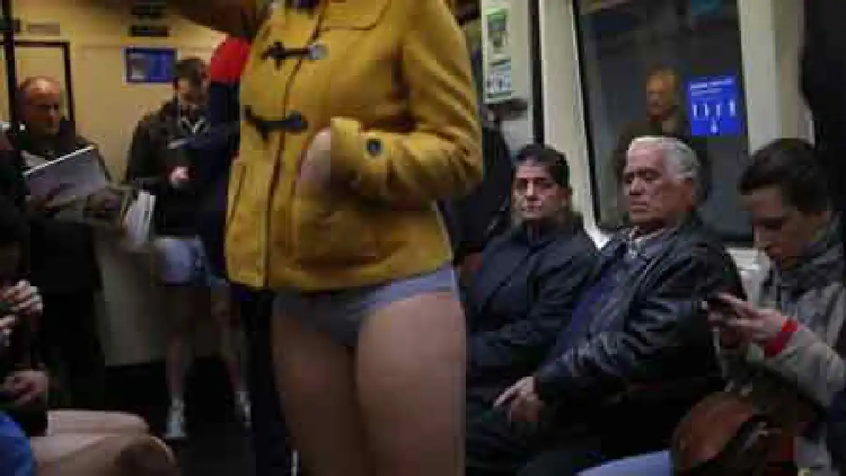 ทั่วโลกร่วมถอดกางเกงขึ้นรถไฟใต้ดิน