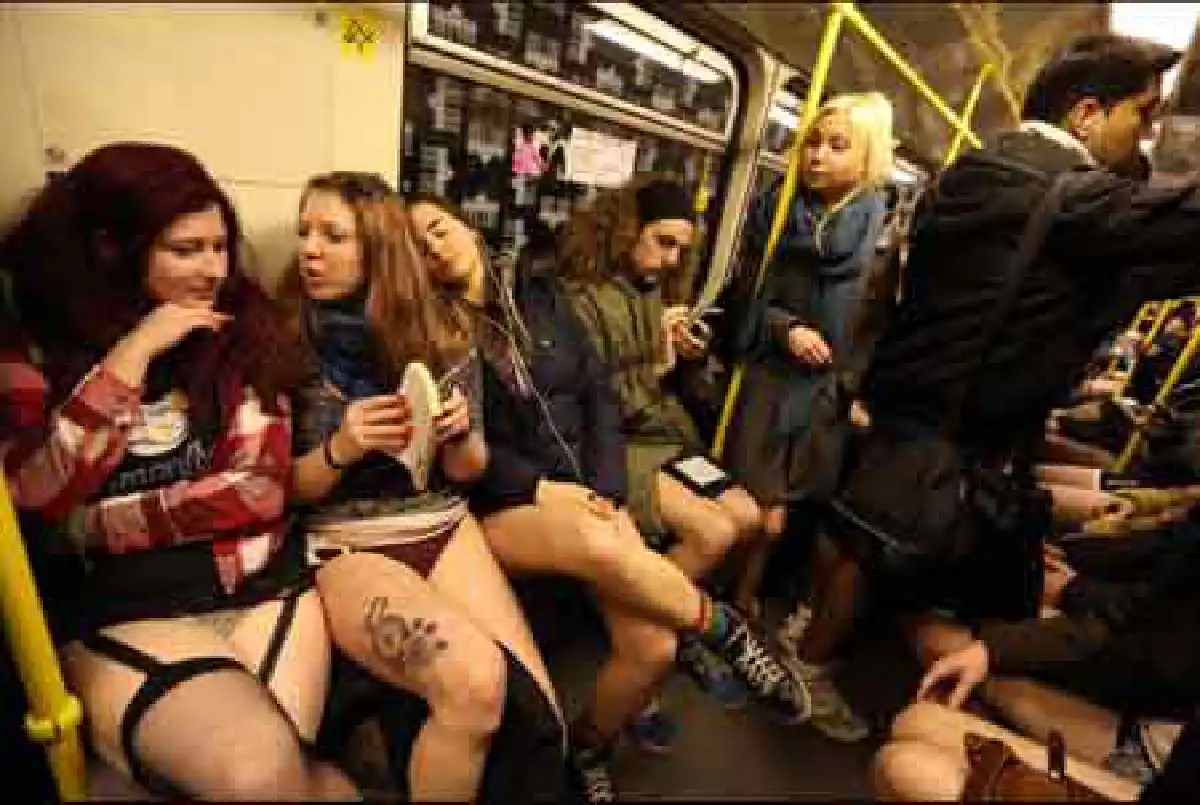 ทั่วโลกร่วมถอดกางเกงขึ้นรถไฟใต้ดิน