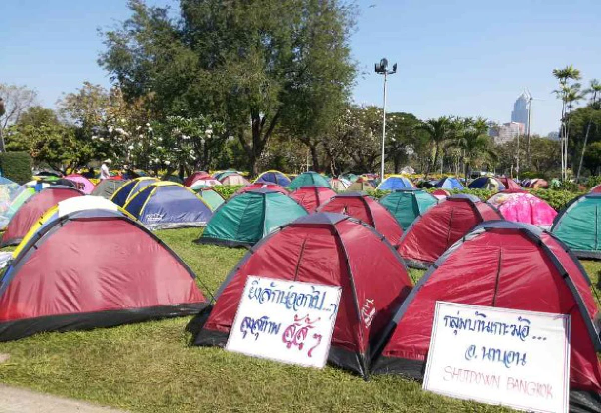 "แคมปิ้งป่าคอนกรีต"ต่างที่มาแต่เป้าหมายเดียว