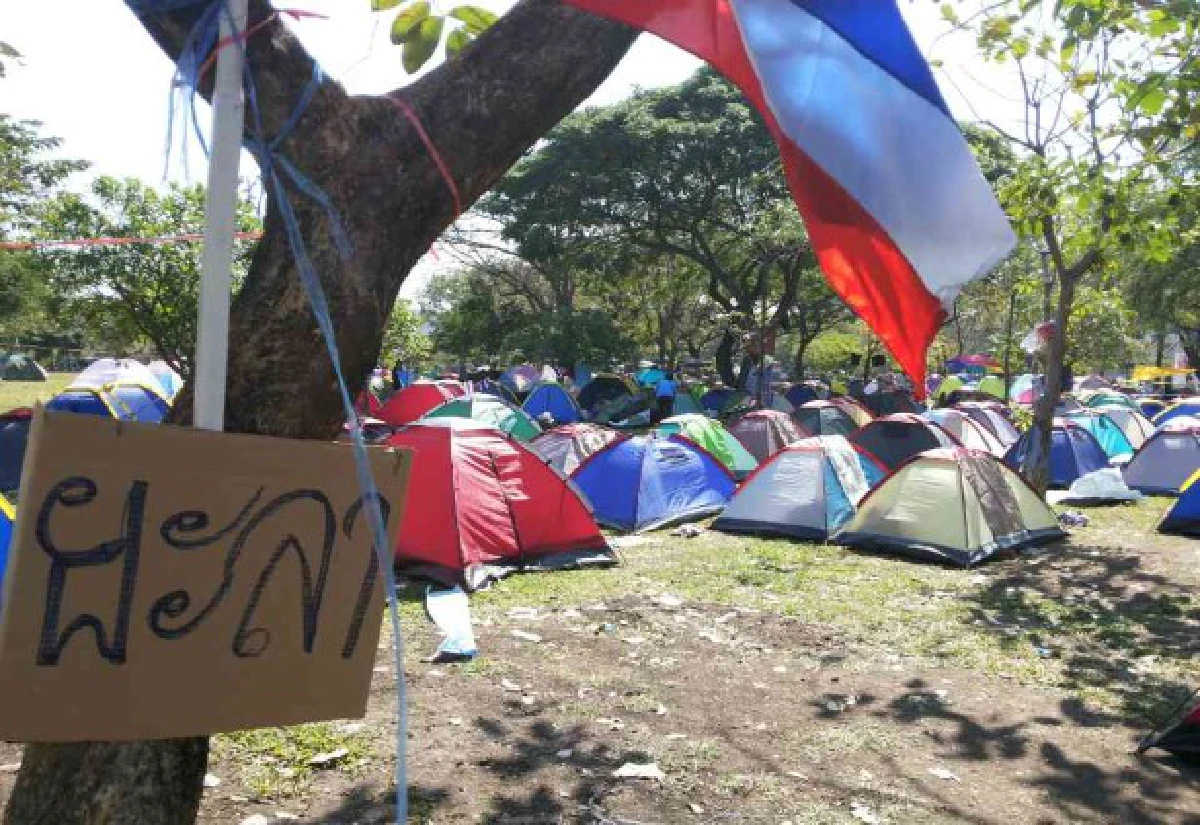 "แคมปิ้งป่าคอนกรีต"ต่างที่มาแต่เป้าหมายเดียว