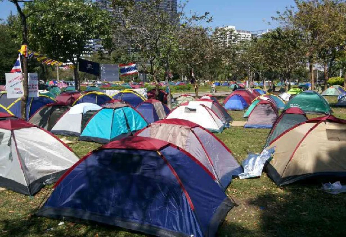 "แคมปิ้งป่าคอนกรีต"ต่างที่มาแต่เป้าหมายเดียว