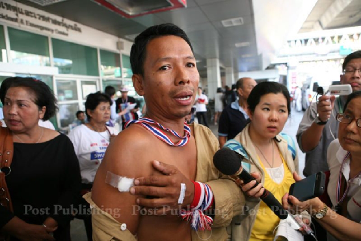 1 dead as explosion rocks Suthep march (Updated)
