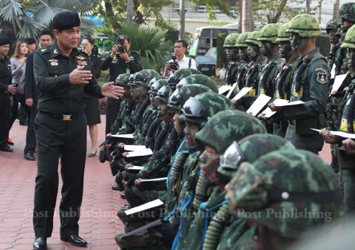 Army concerned over weapons buildup