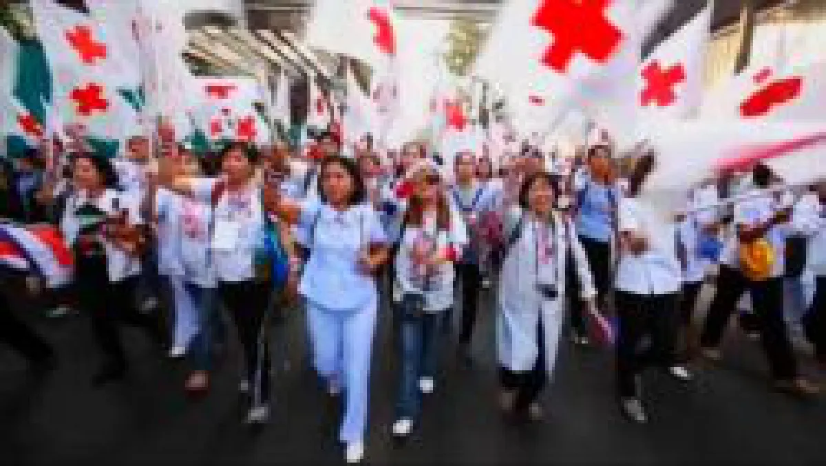 Doctors, nurses, healthcare workers join protests (video included)