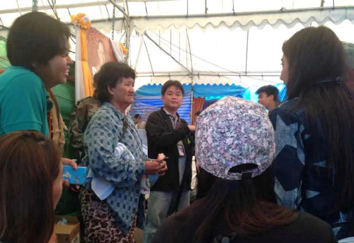คปท.แถลงจับหญิงเขมรแฝงม็อบ