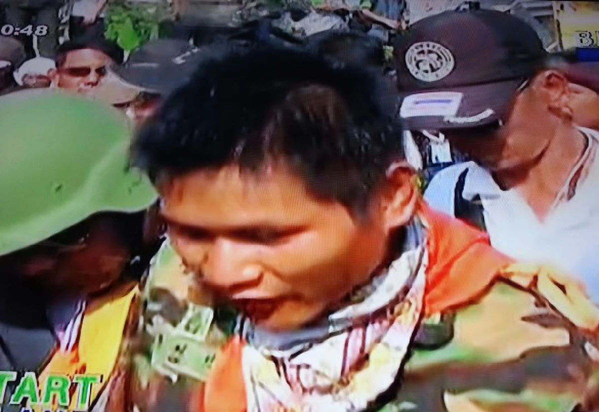 ยิงกปปส.หน้าสโมสรทบ.เจ็บ1มือยิงโดนจับพบเป็นตร.