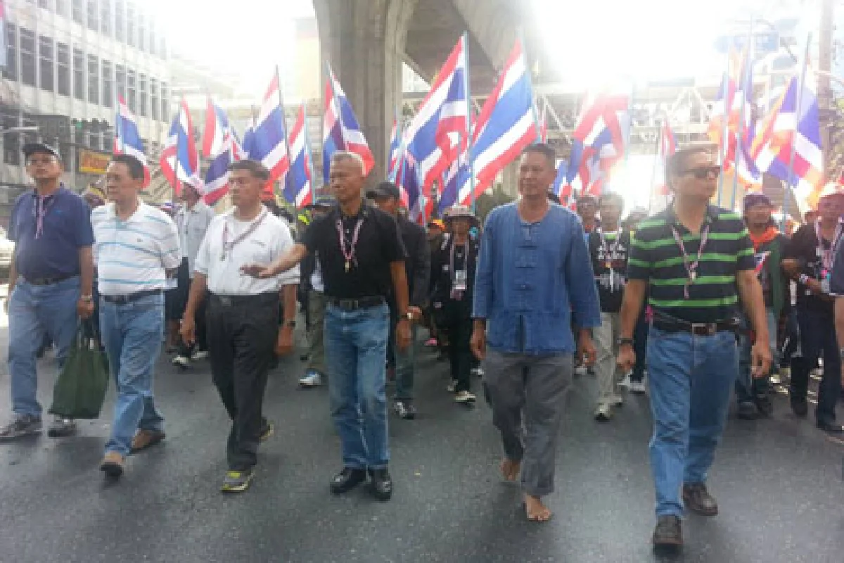 กปปส.คึก!เดินขบวนค้านเลือกตั้ง