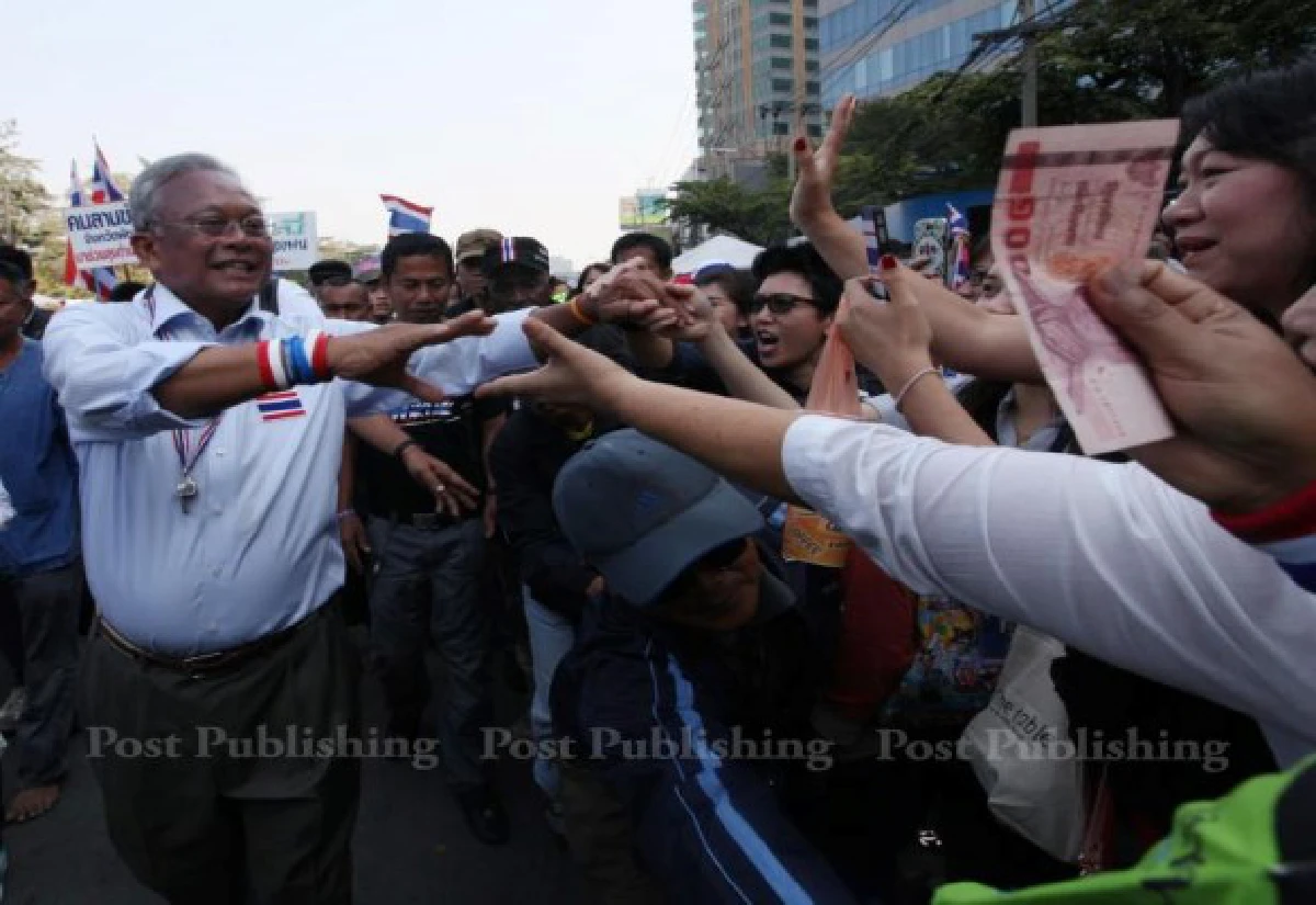 100วัน220กม."สุเทพ"เดินล้มระบอบทักษิณ