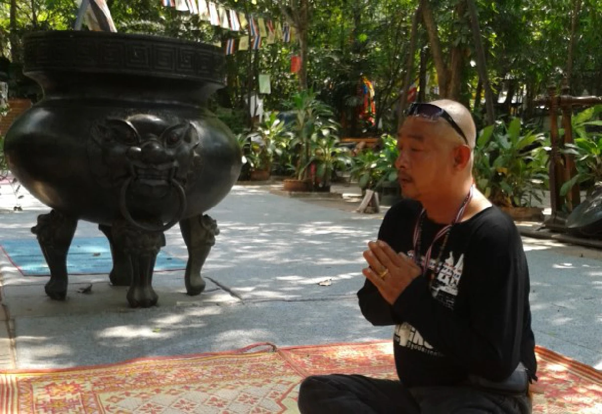 มวลมหาประชาพึ่งสวนป่าวัดปทุมฯหลบร้อน