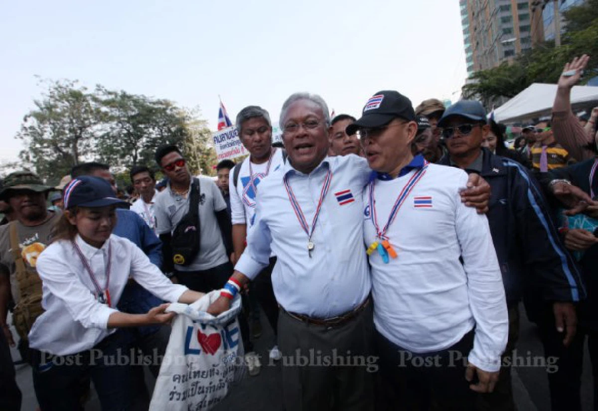 100วัน220กม."สุเทพ"เดินล้มระบอบทักษิณ