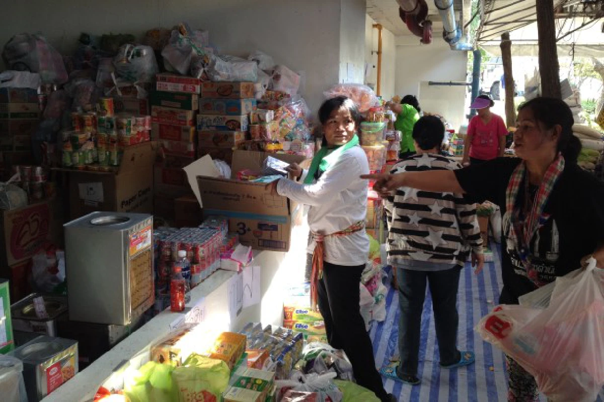 ธารน้ำใจคนเมืองสู่ม็อบชาวนา