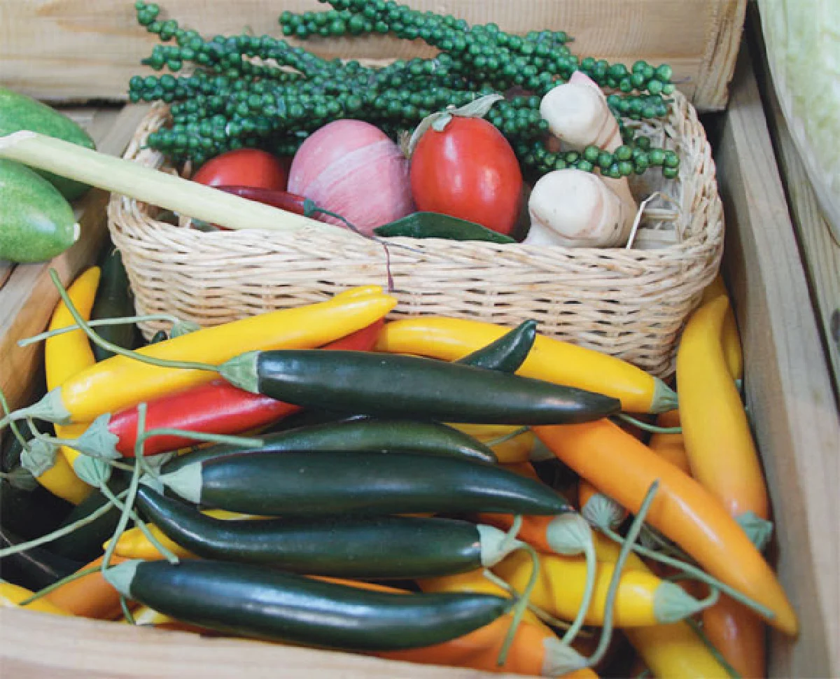 ผักผลไม้ปลอมสินค้าใหม่ ดังไกลทั่วโลก