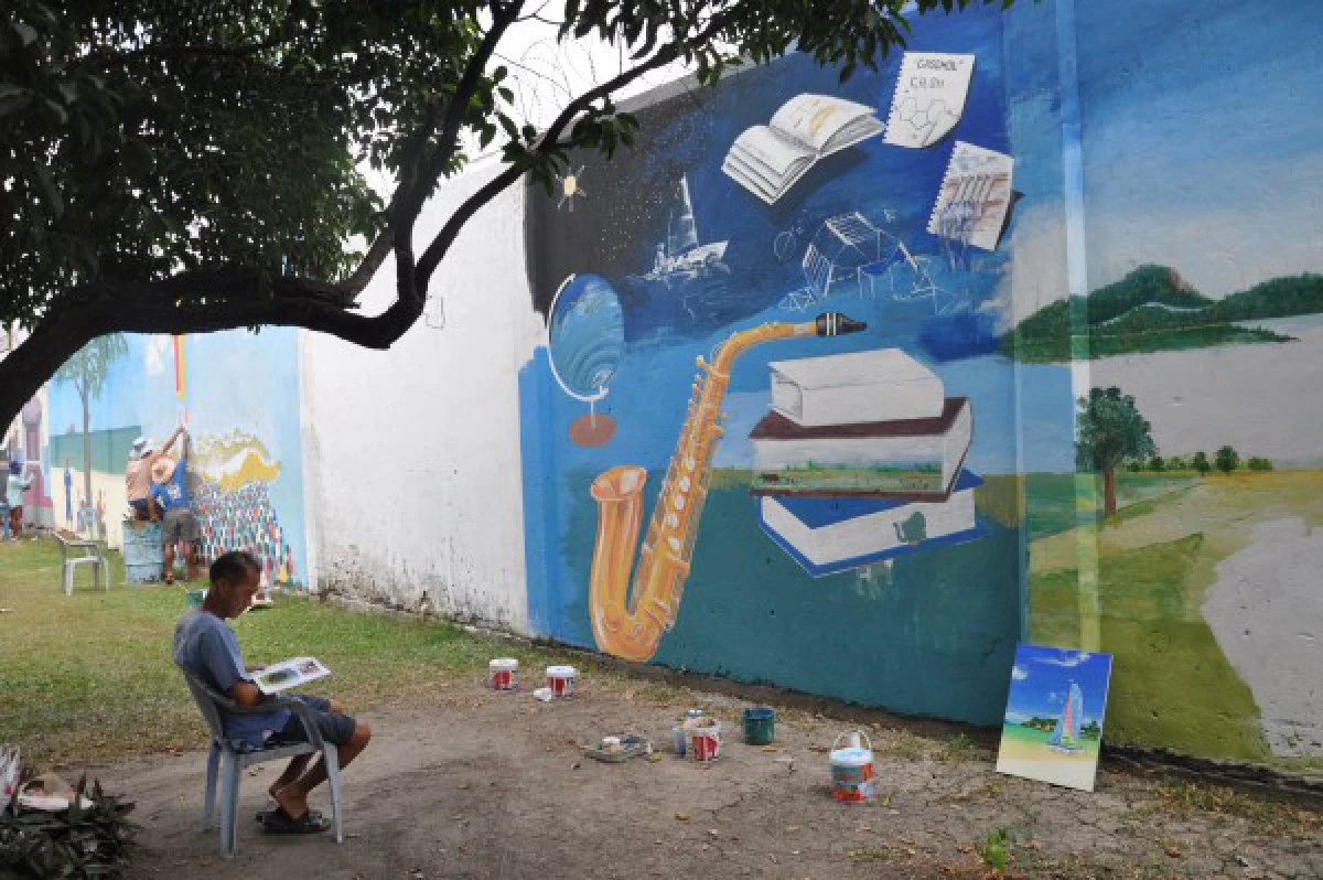 ยลงานศิลป์บนกำแพงคุกบางขวาง