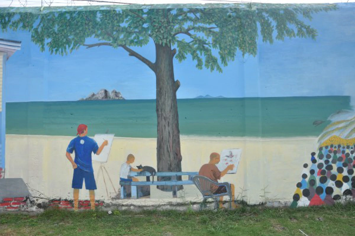 ยลงานศิลป์บนกำแพงคุกบางขวาง