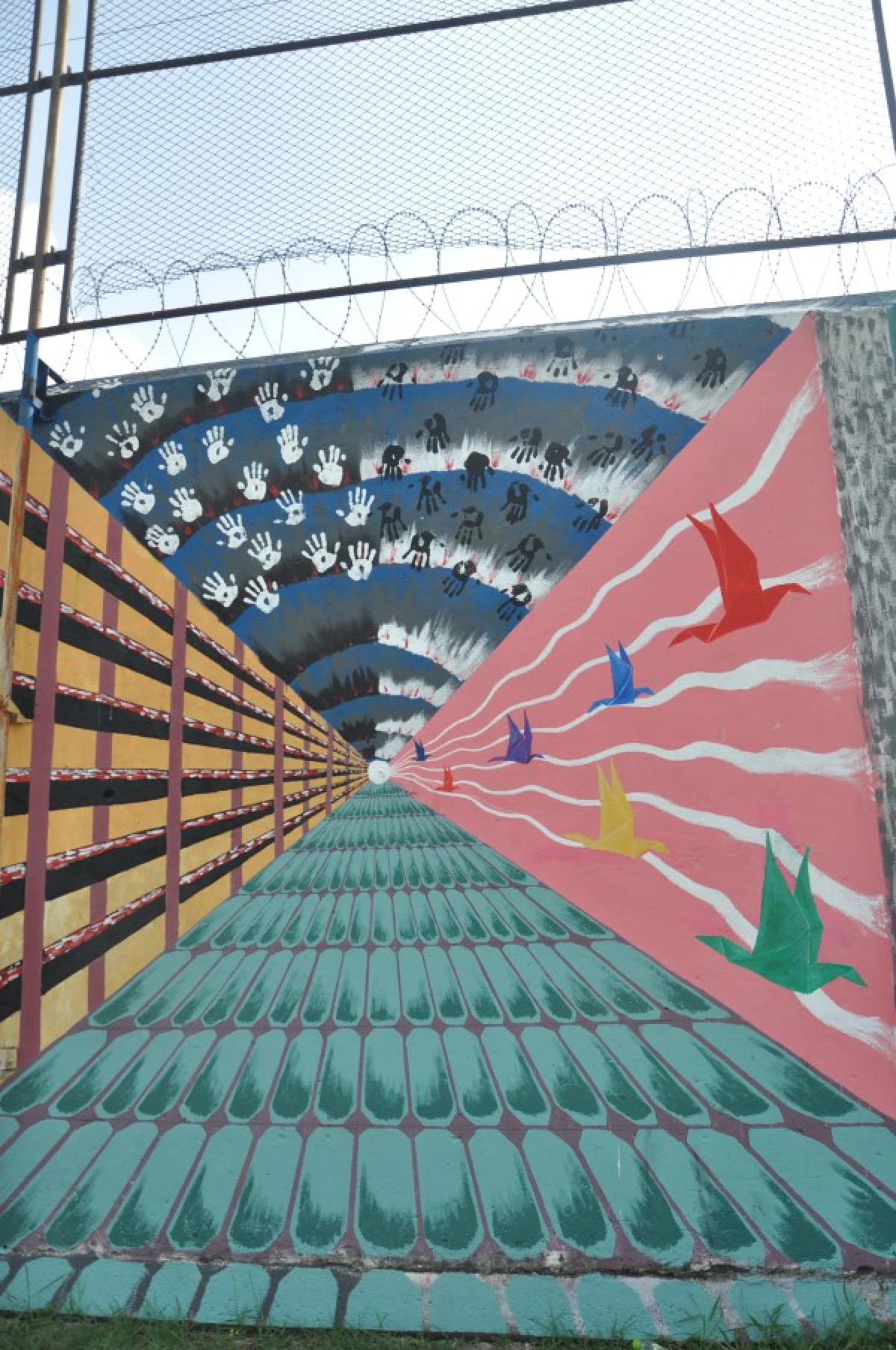 ยลงานศิลป์บนกำแพงคุกบางขวาง