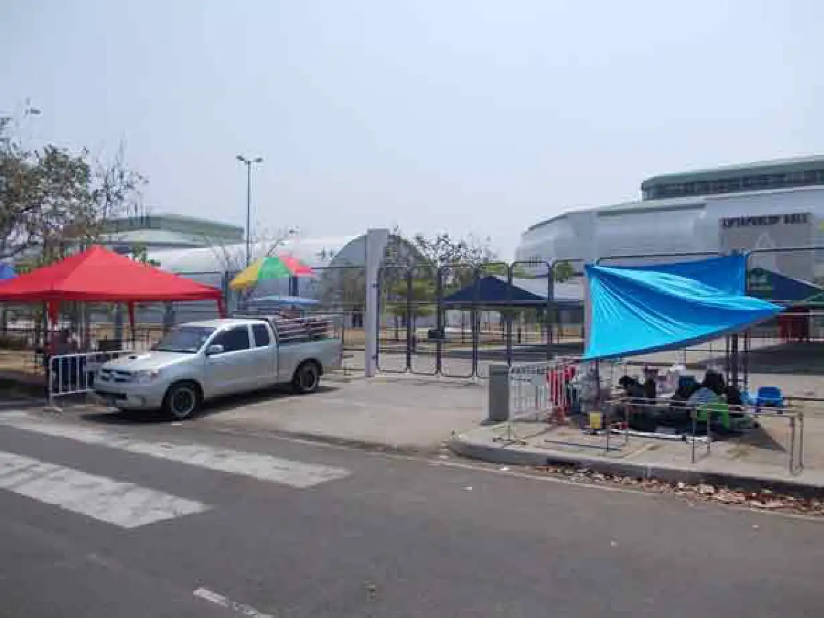 โคราชจัดสถานที่พร้อมรับแดงชุมนุมใหญ่