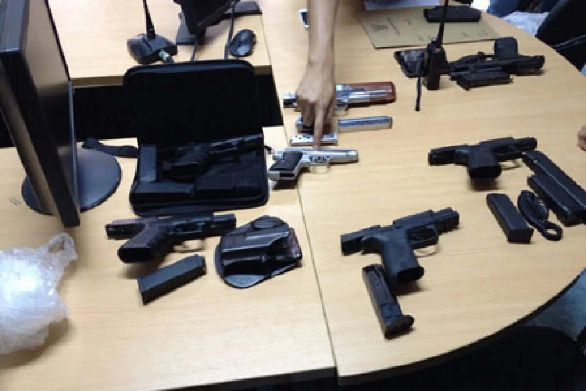 ตำรวจระยองจับ5อดีตหน่วยซีลพร้อมอาวุธอื้อ