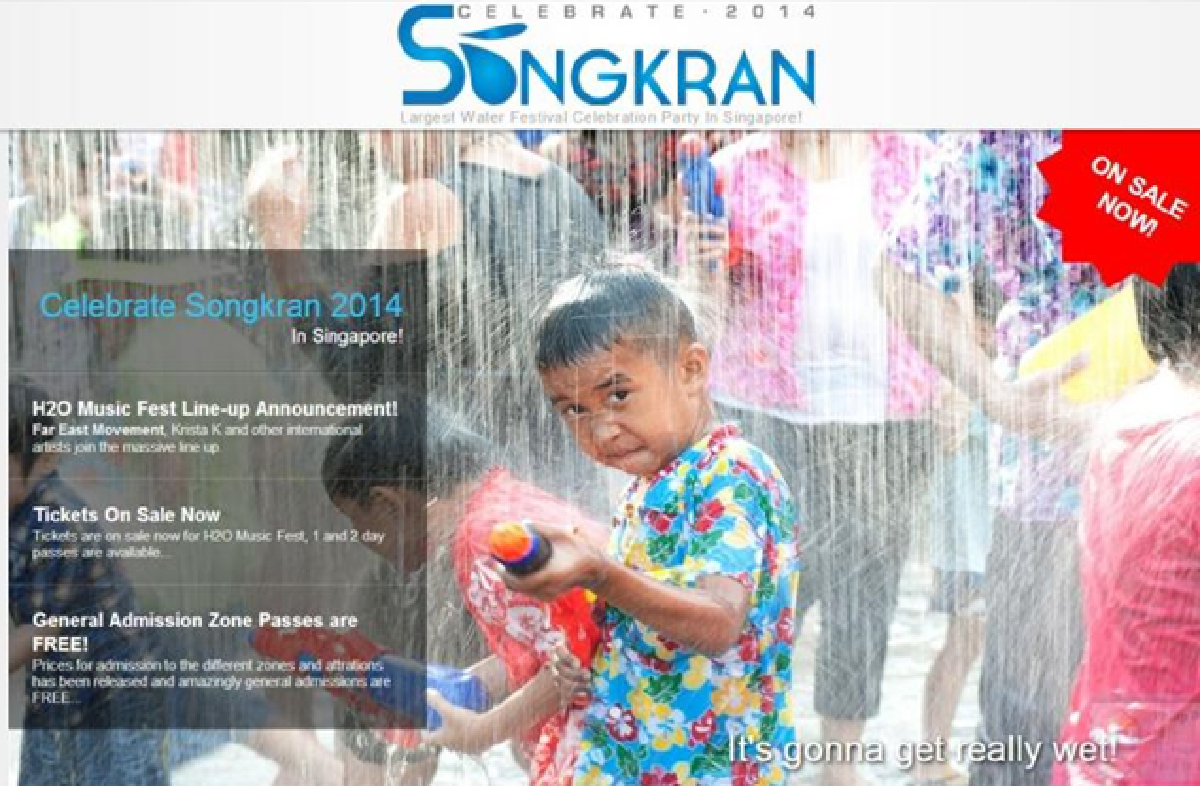 Songkran in Singapore