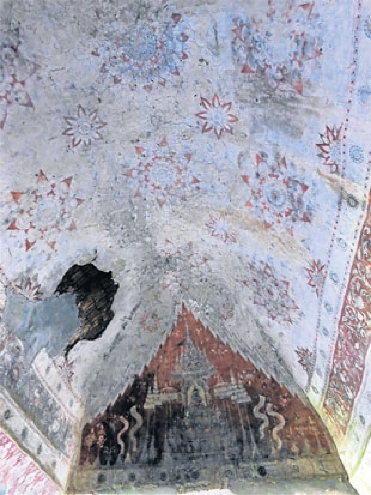 ชมจิตรกรรมฝาผนังโบสถ์วัดมหาเต็งดอจี