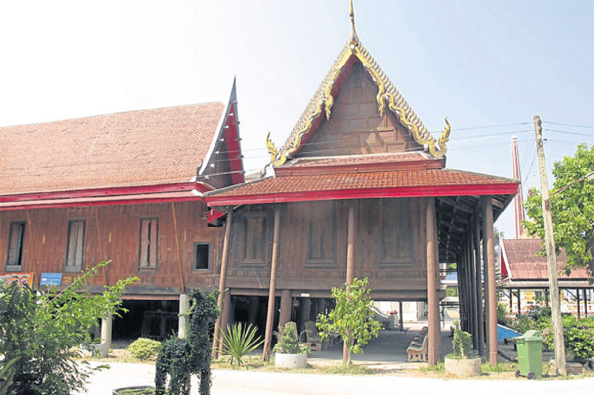 กุฏิสงฆ์วัดคงคาราม ราชบุรี งามเลิศ กุฏิสงฆ์วัดคงคาราม ราชบุรี งามเลิศ