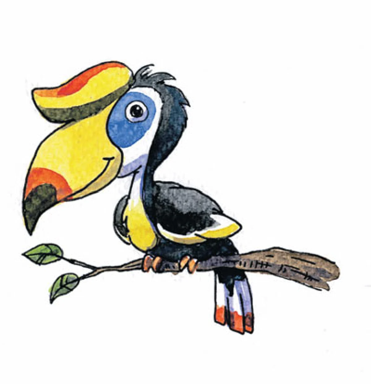 นกเงือก สัญลักษณ์แห่งความรักเดียวใจเดียว