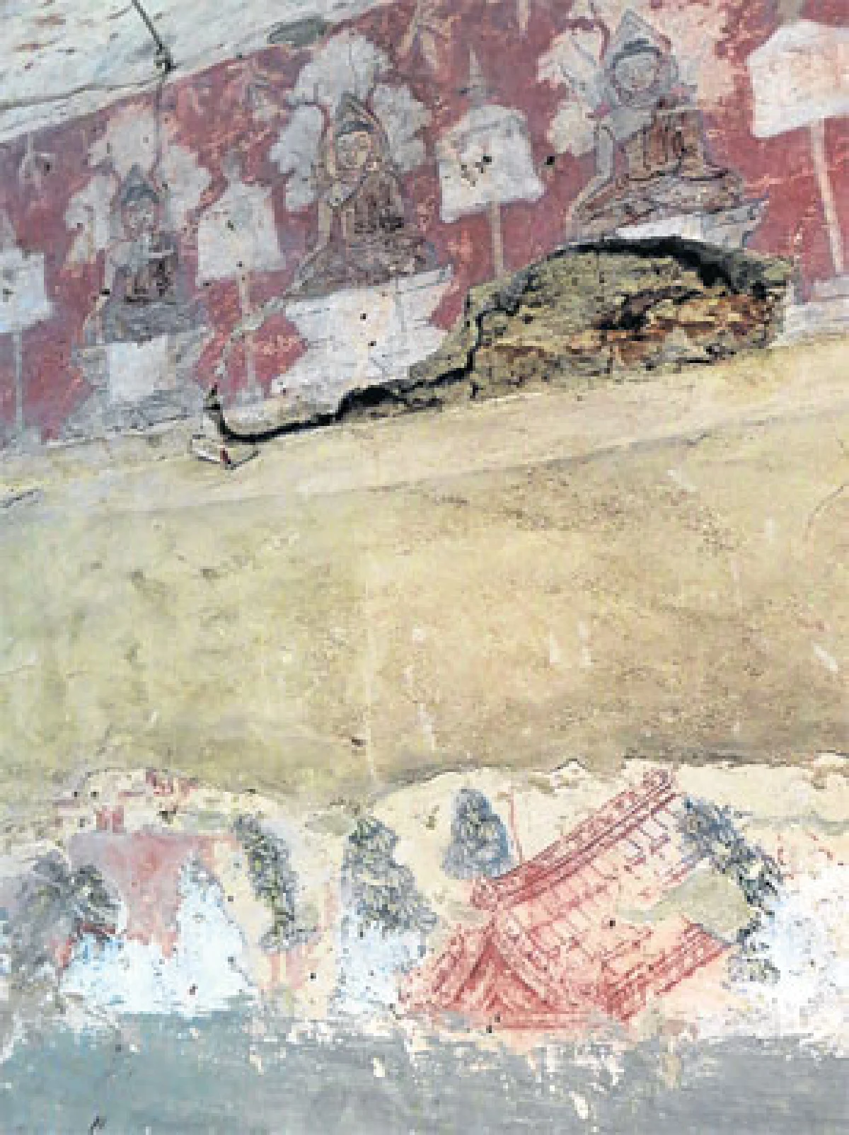 ชมจิตรกรรมฝาผนังโบสถ์วัดมหาเต็งดอจี