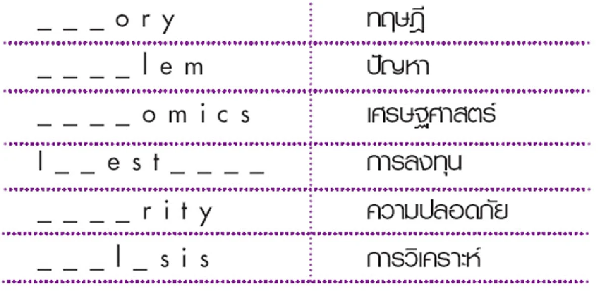 เกมอักษร