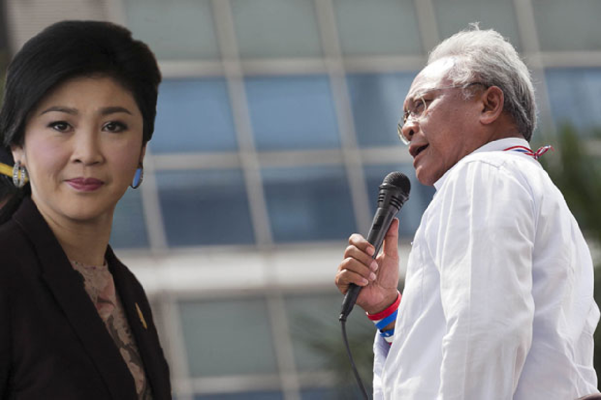 โพลเผยคนไทยอยากเล่นสงกรานต์""ปู-สุเทพ" โพลเผยคนไทยอยากเล่นสงกรานต์""ปู-สุเทพ"