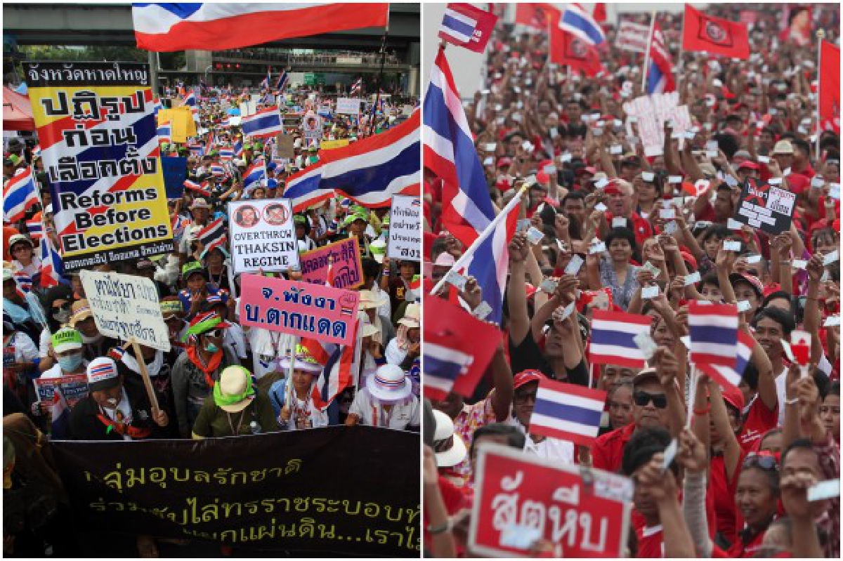 โพลเผยคนมองการเมืองวุ่นฉุดศก.ชะงักแนะ2ฝ่ายเจรจา โพลเผยคนมองการเมืองวุ่นฉุดศก.ชะงักแนะ2ฝ่ายเจรจา