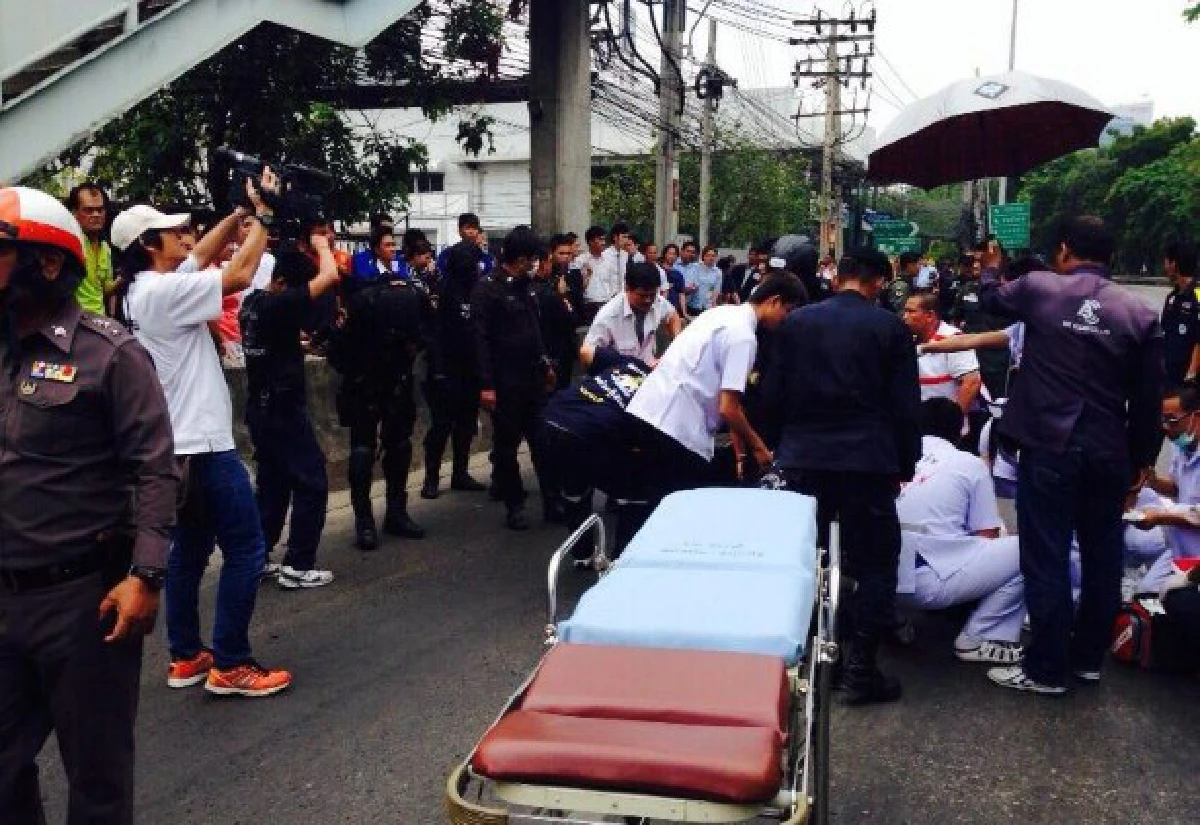 ตร.พลัดตกฮ.ขณะโรยตัวดับ1หน้าสน.วิภาฯ