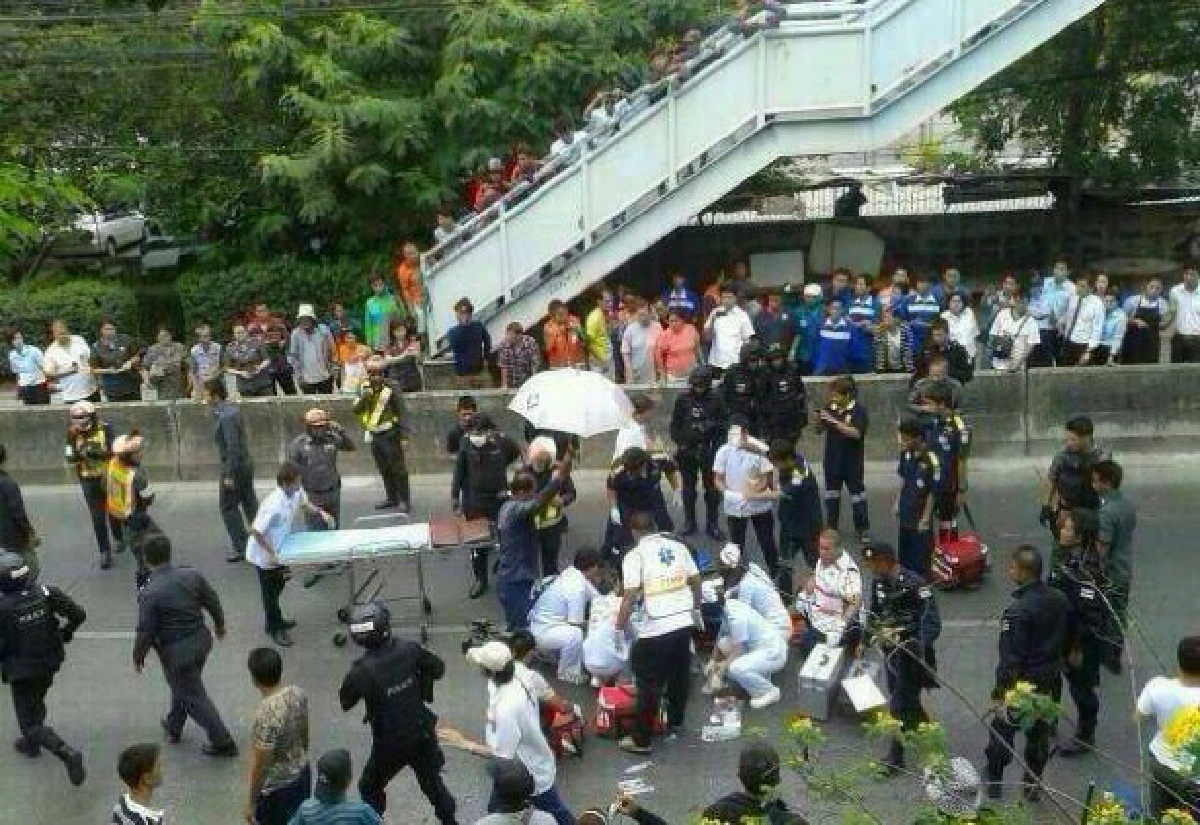 ตร.พลัดตกฮ.ขณะโรยตัวดับ1หน้าสน.วิภาฯ