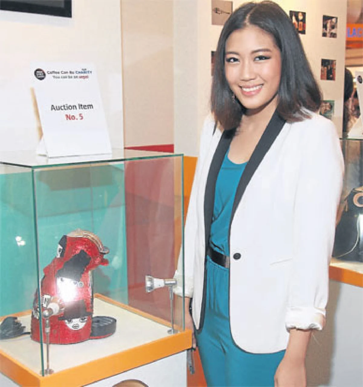 ประมูลเครื่องทำกาแฟสุดอาร์ตเพื่อการกุศล