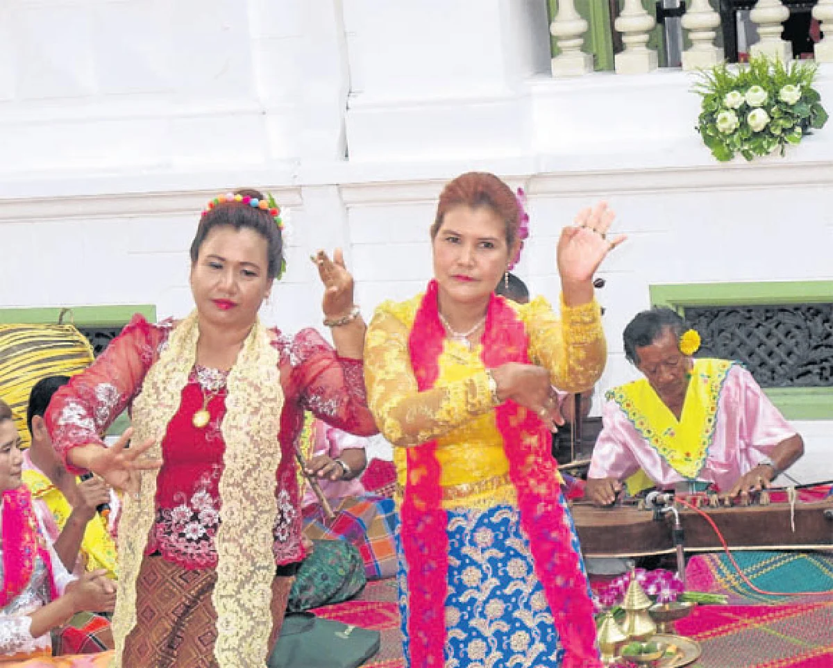 วัดบวรบำเพ็ญกุศลพิธีมอญถวายสมเด็จพระสังฆราช