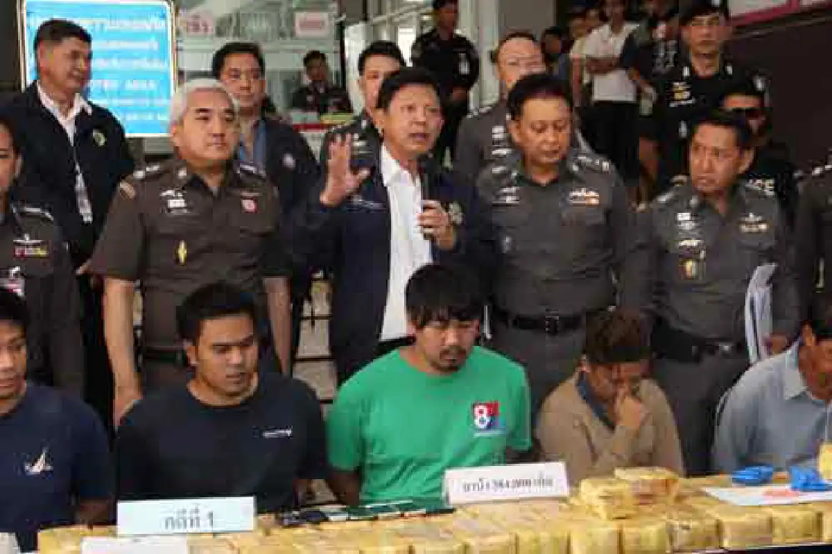 ปส.แถลงจับยาบ้า-เฮโรอีน