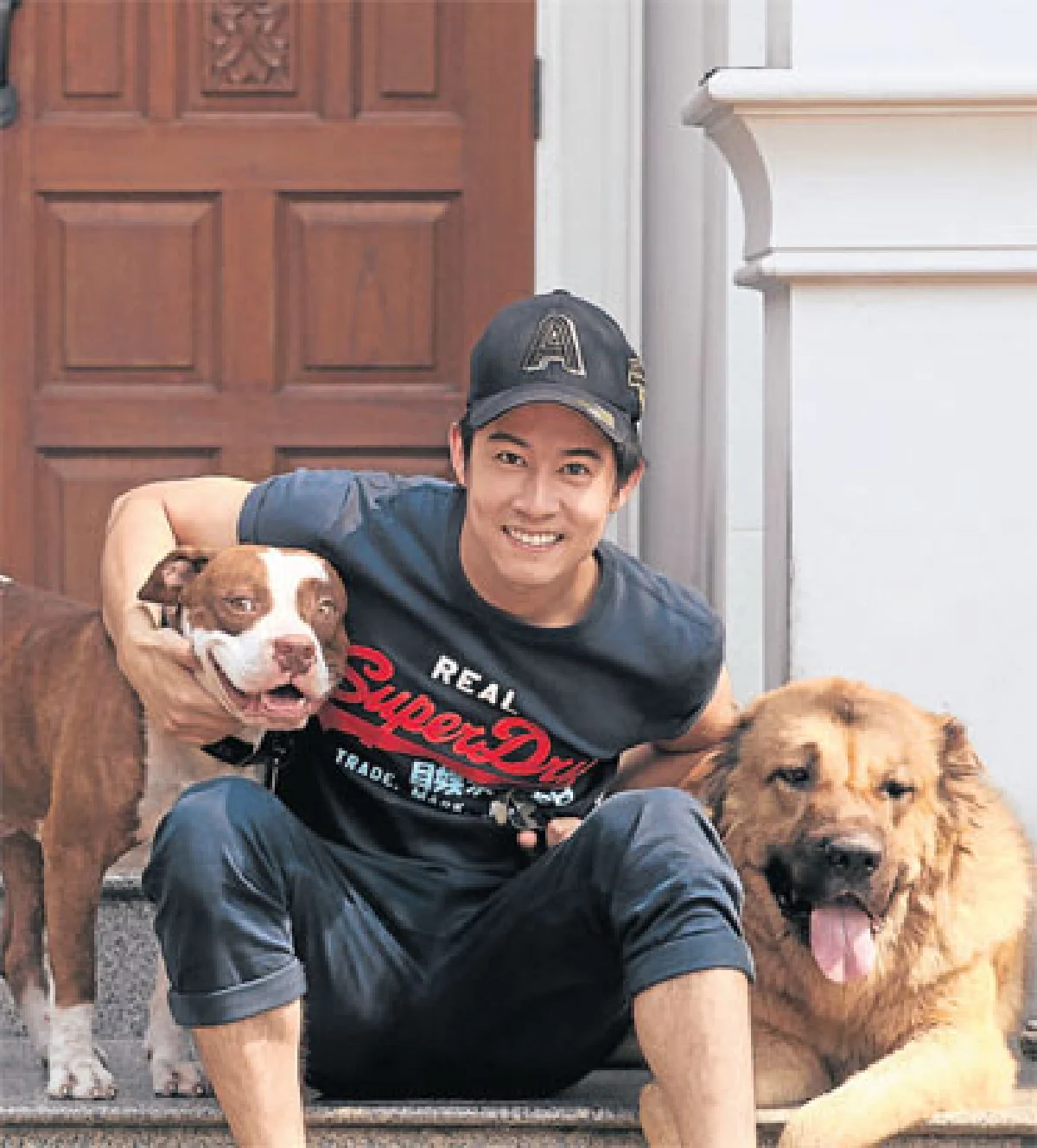 อัครัฐ นิมิตรชัย กับ 3 หน่อ น้องหมาขาโจ๋