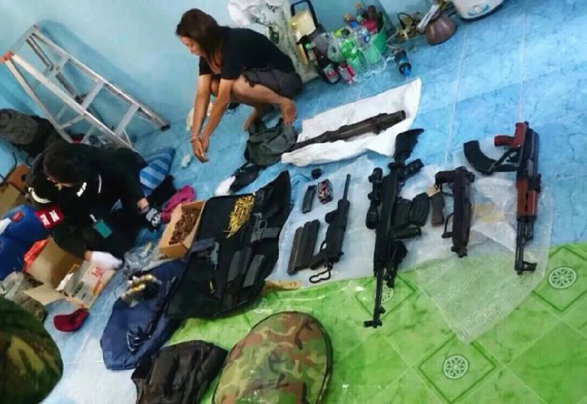Weapons caches with M79 grenades & AK-47s common