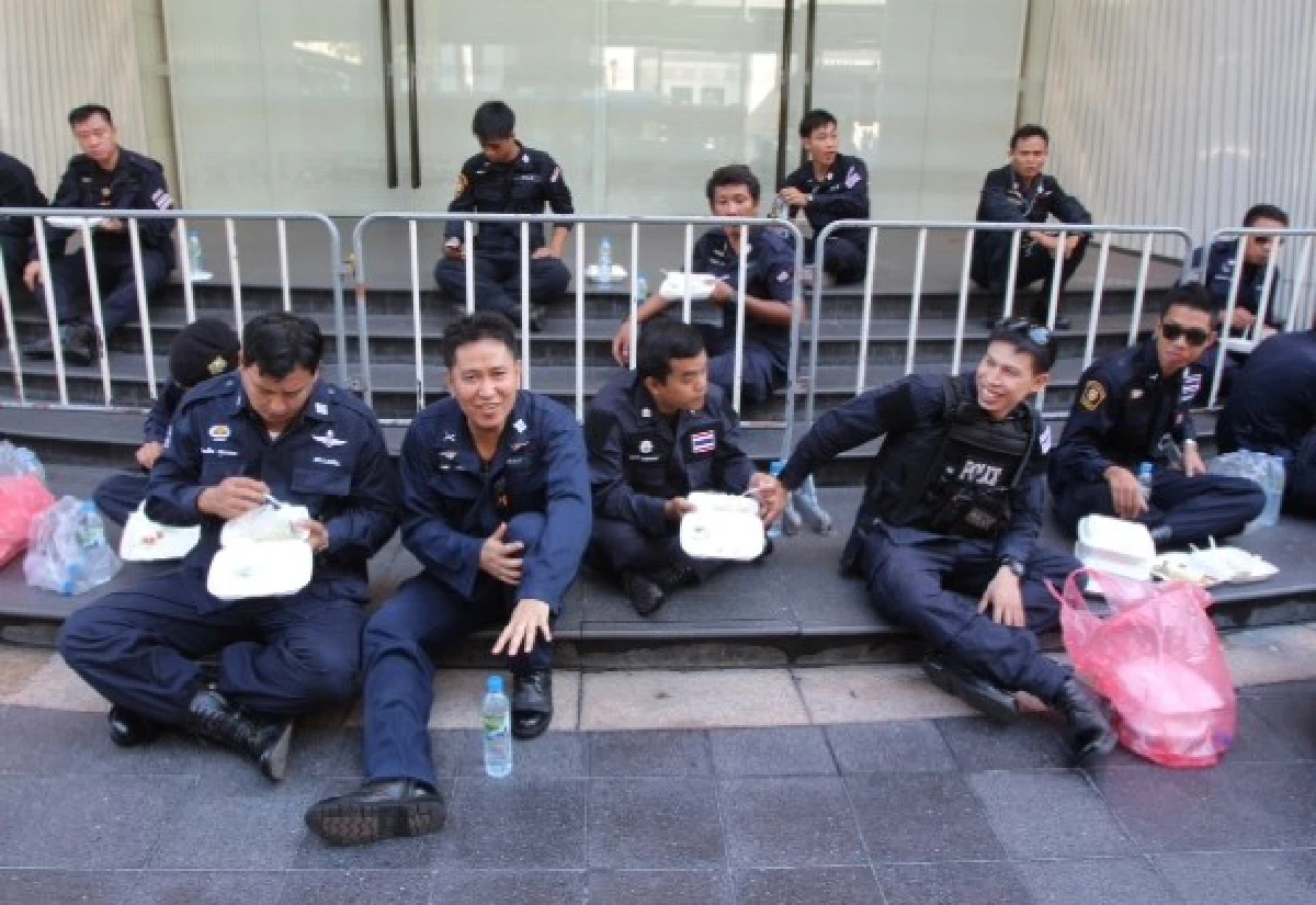 ยังไม่มีผู้ชุมนุมย่านราชประสงค์จราจรปกติ