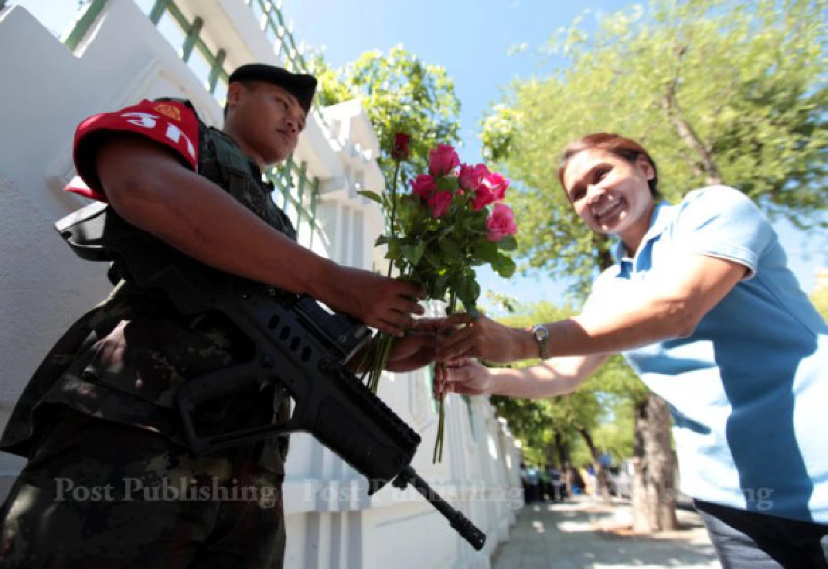 เสียงจากสังคม"กำลังใจ"แด่ทหาร