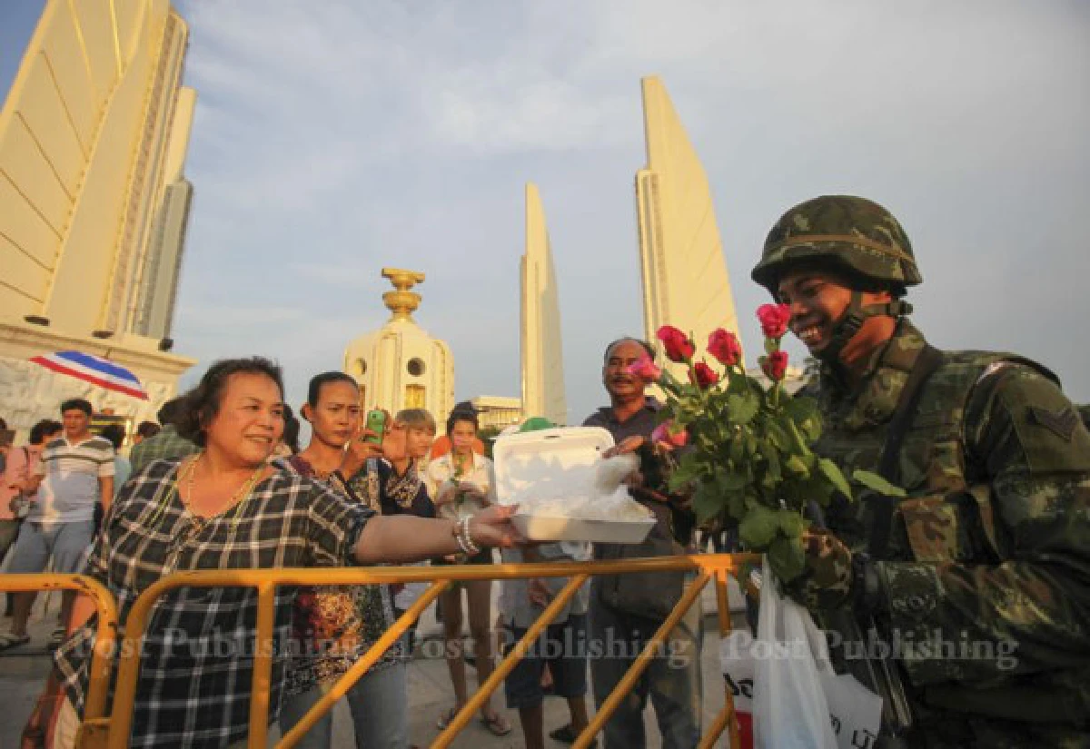 เสียงจากสังคม"กำลังใจ"แด่ทหาร